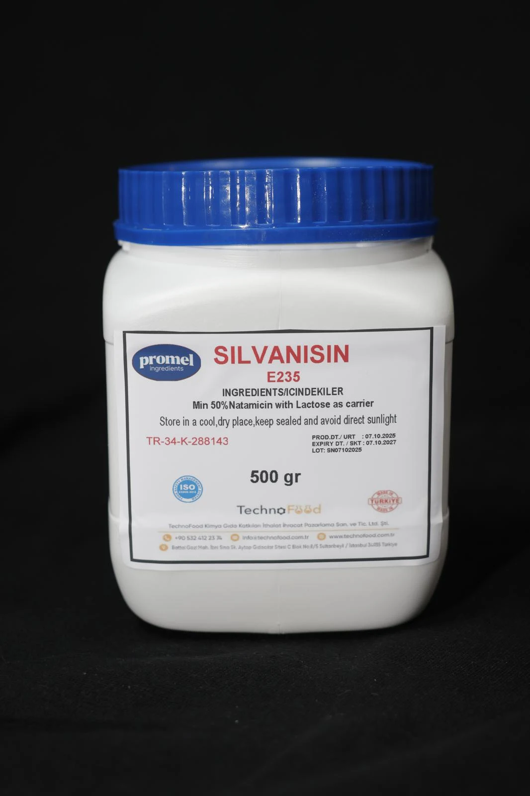 Promel Silvanisin – النيسين (E234) مادة حافظة