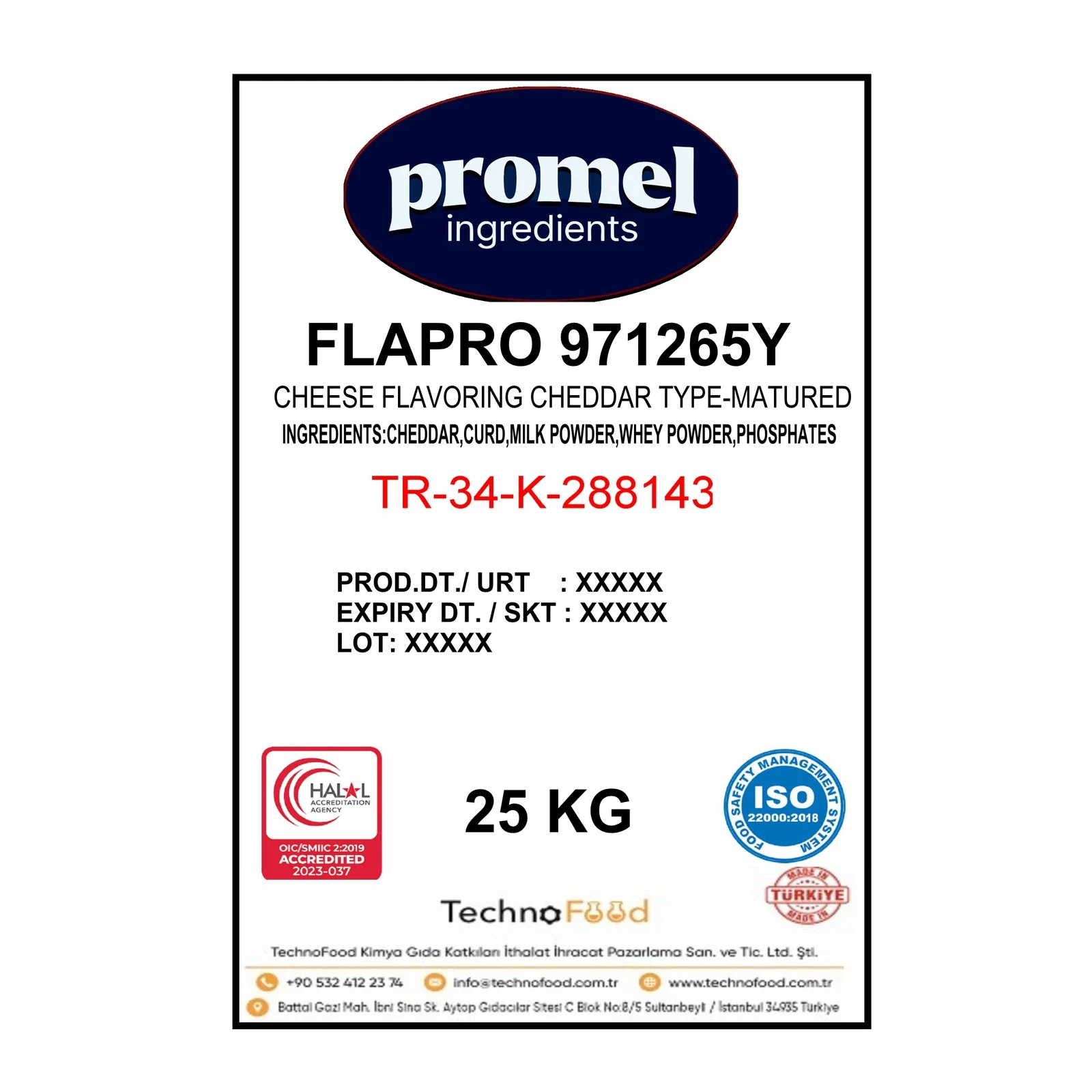 Flapo Cheddar Flavour – Toz Cheddar Peynir Aroması