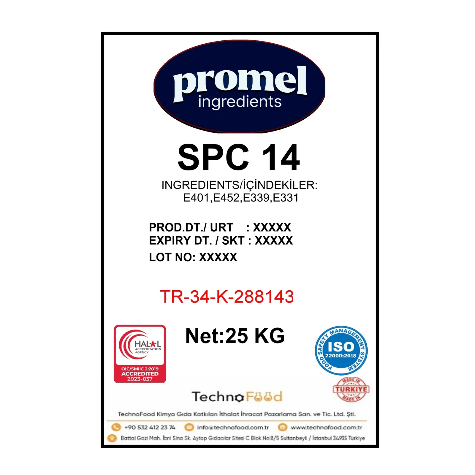 PROMEL SPC 14 – Cream Cheese and Sauce Stabiliser