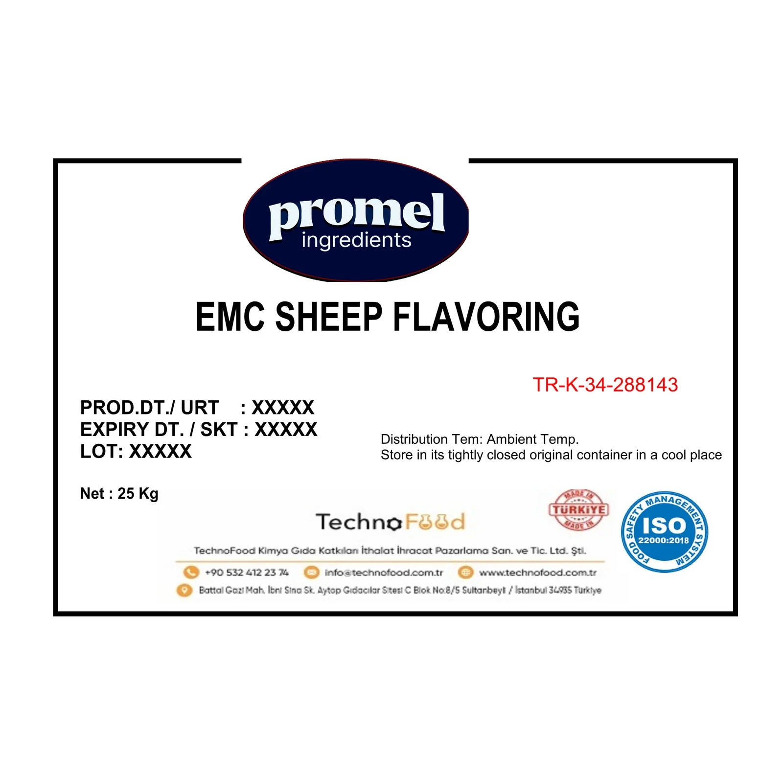 EMC Sheep Flavoring – منكّه جبن غنم معدّل إنزيمياً