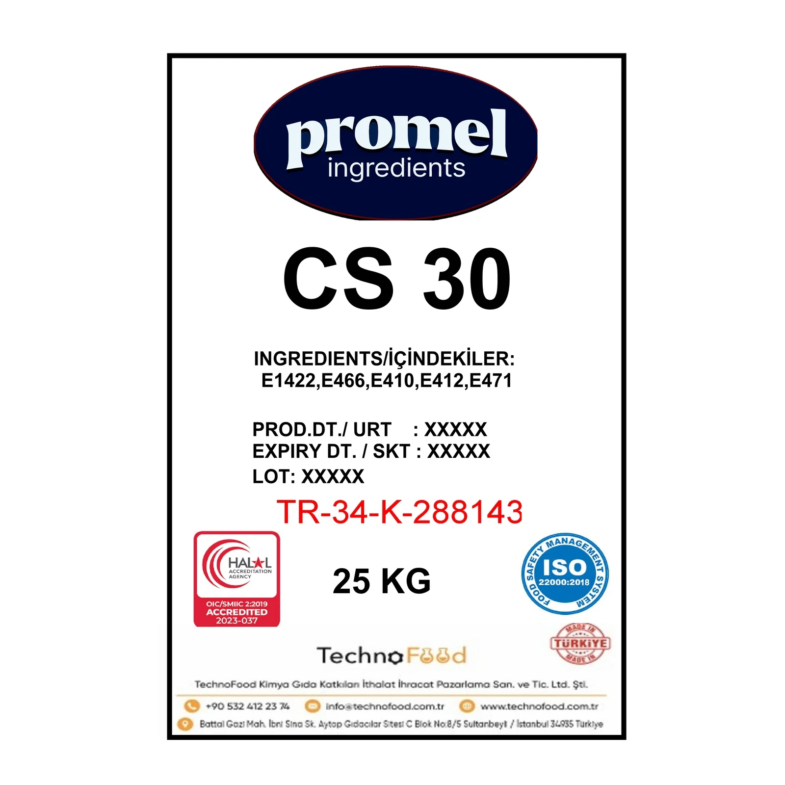 PROMEL CS 30 – Stabilisator für Käsesauce