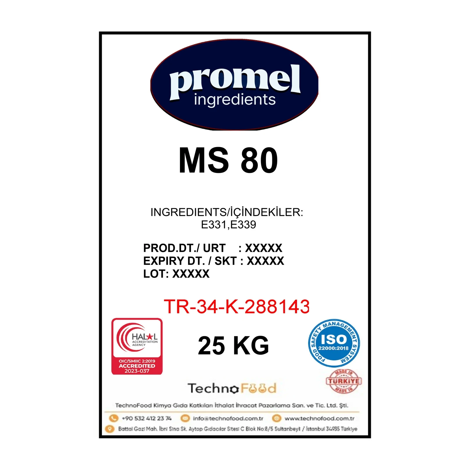 Promel MS 80 – Emulsifying Salt for Cheese Sauce